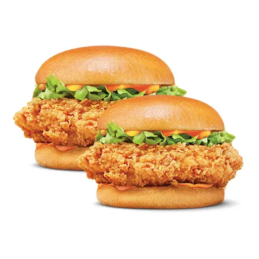 Dynamic Chicken Burger Slider Duo