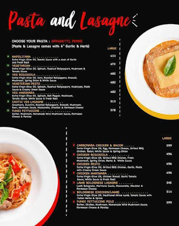 Tossin Pizza Hill Road Bandra menu 