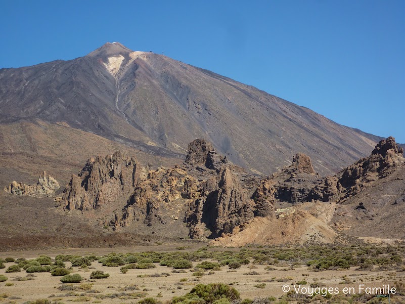 Tenerife, parc nationale du Teide, Roques de Garcia