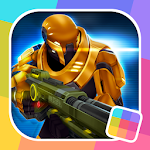 Cover Image of Baixar Neon Shadow: Cyberpunk 3D Shooter em primeira pessoa 1.40.84 APK