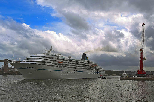 ACCESSING THE OCEAN: Transnet National Port Authority has begun its multibillion-rand project to revitalise its neglected dry docks nationally including in East London. The cruise liner Amadea is seen in this file picture leaving the East London port Picture: STEPHANIE LLOYD