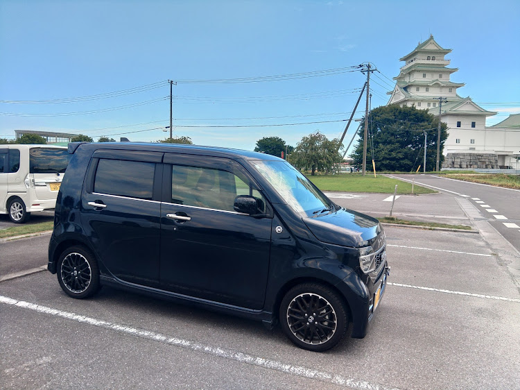 N-WGN カスタムの道の駅常総・豊田城・夏の空と愛車・ドンマイスター・ローガンに関するカスタム事例の投稿画像1枚目