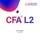 Download A2 Finance CFA® Exam Glossary Cards Level 2 For PC Windows and Mac