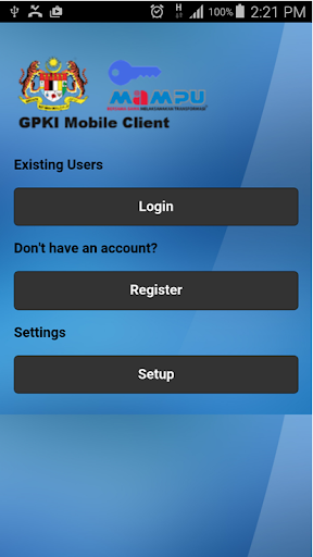 GPKI Mobile Client