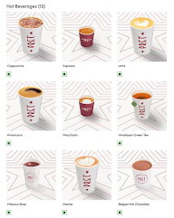 Pret A Manger menu 3