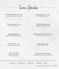 Cafe Panama menu 1