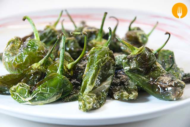 receta pimientos padron