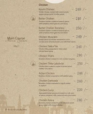 Hotel Thoranam menu 4