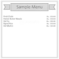 Ganesha Eating Foods menu 1