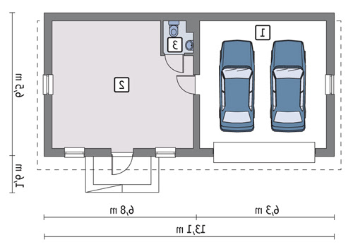 G32a - Rzut parteru