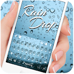 Cover Image of Download Blue Raindrops Keyboard Theme 3.0 APK