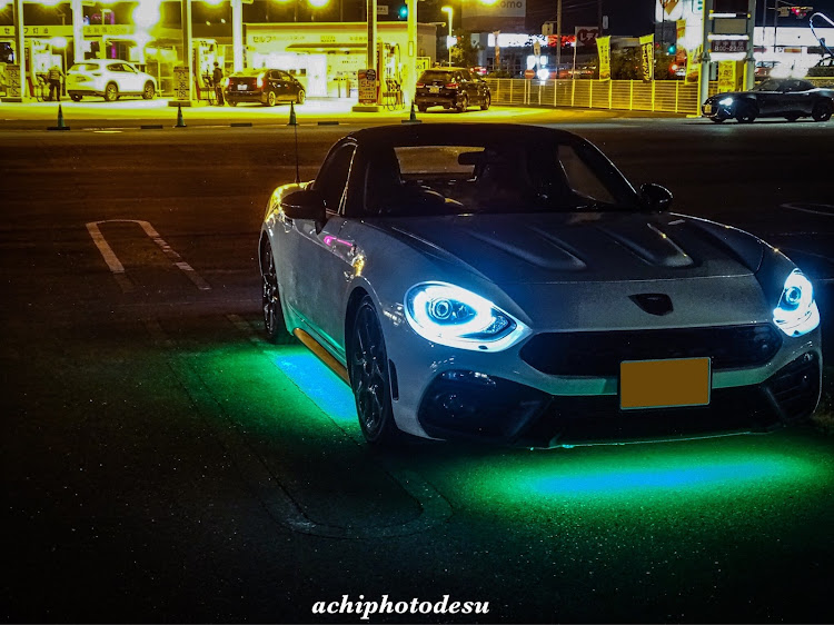 124スパイダーのアバルト124スパイダー・香川県・綾川町・写真の撮り方上手くないたいに関するカスタム事例の投稿画像1枚目