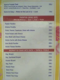 Indian Bites menu 2