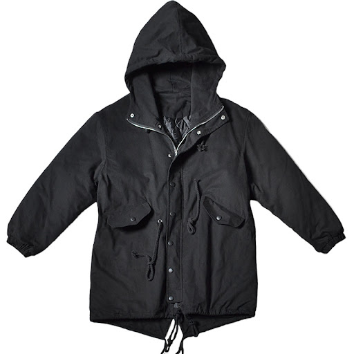 Title 1, Mens Mid-length Anorak Loose Casual Dark Natio...