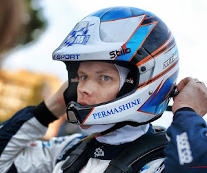 L'Estonien Ott Tanak réagit à sa victoire au rallye d'Argentine