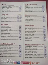 B&B Chai Cafe menu 2