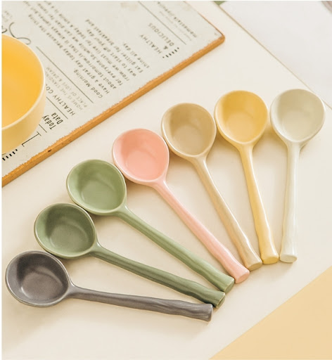 Title 5, Cute and Creative Ceramic Household Eating Long...