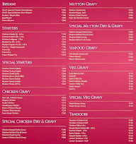 S S Bucket Biriyani menu 1