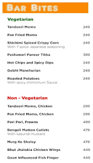 The Hub, Ibis Delhi Airport menu 2