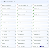 Baba's Veg & Non Veg menu 1