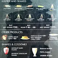 Old Mumbai Ice Cream menu 1