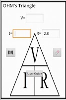 Resistance/Capactor Calculator Screenshot