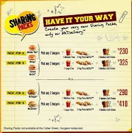 McDonald's menu 2