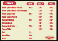 Aslam Chicken menu 2