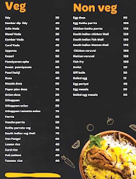 VAP Food's Taste Of Chettinad menu 1