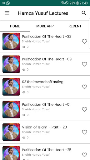 Hamza Yusuf Lectures