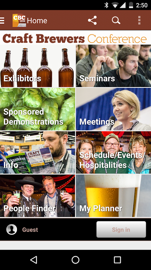 Craft Brewers Conference Screen 3