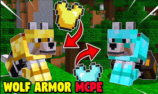 Screenshot Wolf Armor Addon for Minecraft