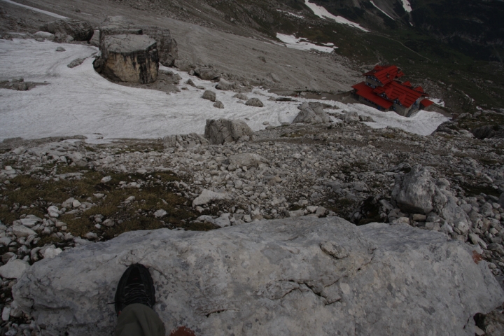 Ad un passo.. verso il tetto del rifugio di xc75rb