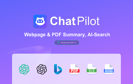 ChatPilot - AI Copilot  Powered by ChatGPT-4 small promo image