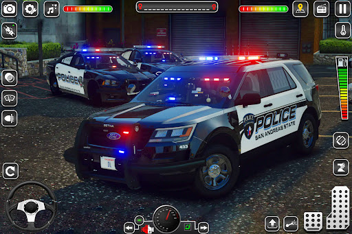 Screenshot Police Car Game Car Racing 3D