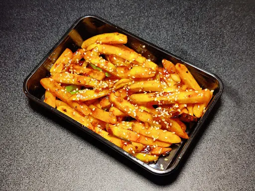 Honey Chilli Potato Dry