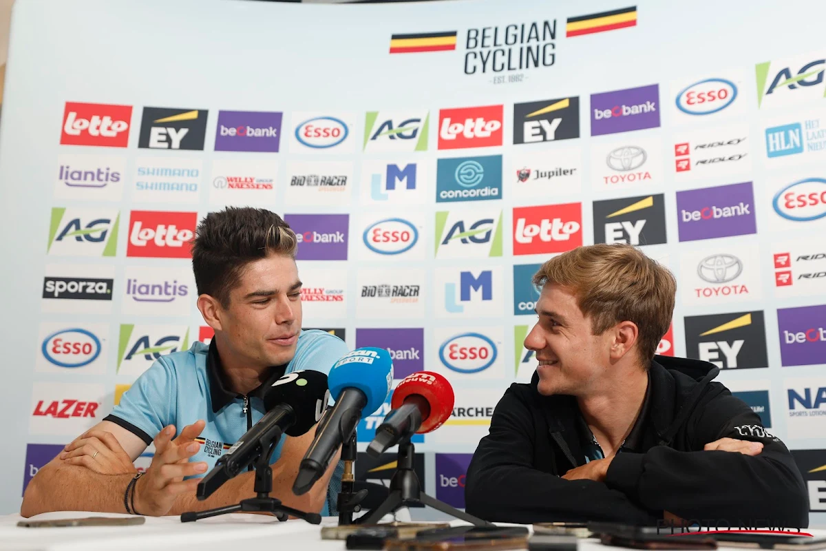 Wout van Aert en Remco Evenepoel weten waar ze aan toe zijn in eerste koers