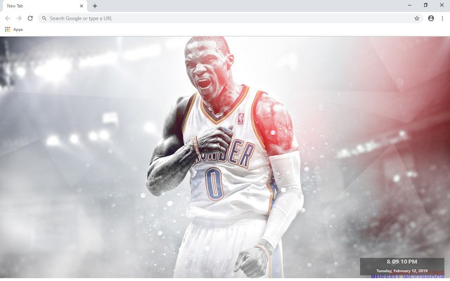 Russell Westbrook New Tab