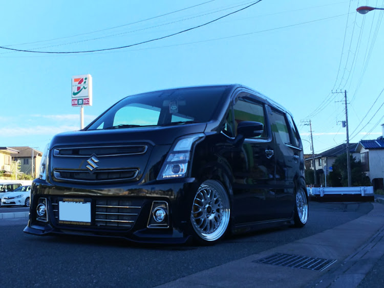 ワゴンRスティングレーのプチMT・横須賀・台風大丈夫でした・心配ありがとうございますに関するカスタム事例の投稿画像12枚目