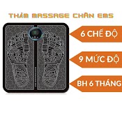 Thảm Massage Chân Ems, Máy Mát Xa Chân Giảm Đau Mỏi Chân, Giúp Lưu Thông Khí Huyết, Chăm Sóc Sức Khỏe