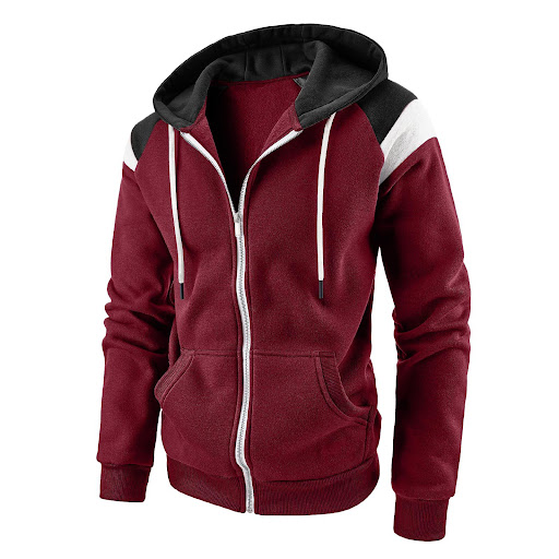 Title 1, Mens Casual Colorblock Pullover Fashion Loose ...