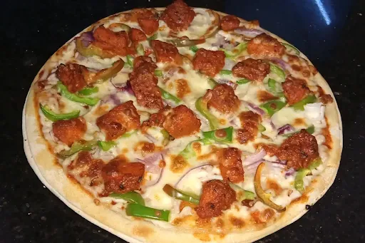 Chicken Tikka Loaded Pizza