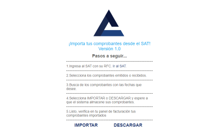 Importa o descarga tus CFDI del SAT Preview image 0