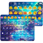 Cover Image of Baixar Star Galaxy Emoji Keybaord 1.6.9 APK