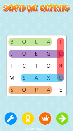 Word Search Spanish