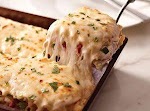 Creamy White Chicken Alfredo Lasagna was pinched from <a href="https://www.facebook.com/photo.php?fbid=430713053688893" target="_blank">www.facebook.com.</a>