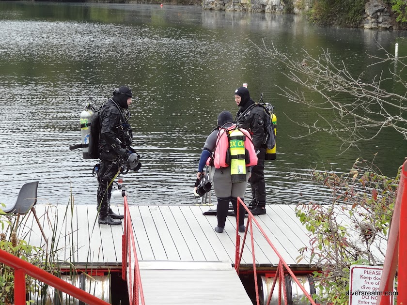 Getting ready to go Diving at Mermet Springs