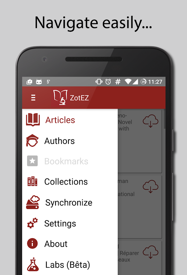  ZotEZ. Your Zotero. Everywhere- screenshot 