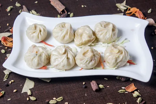 Veg Steamed Momos [8 Pieces]