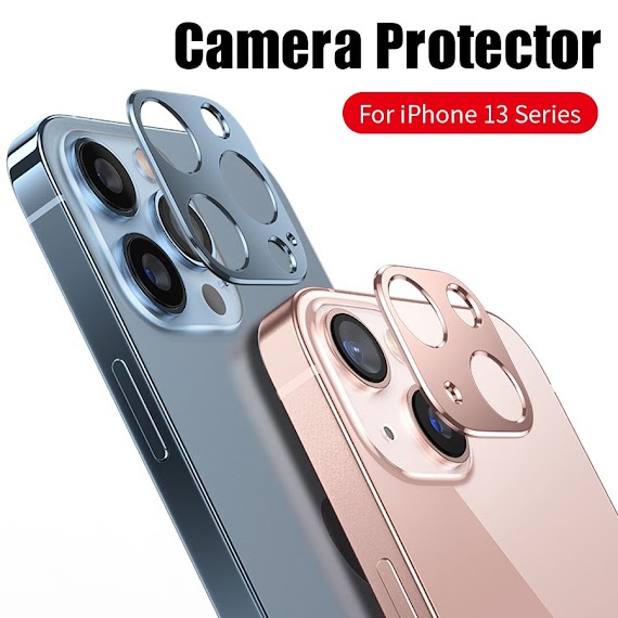 Khung Viền Kim Loại Bảo Vệ Camera Sau Cho Iphone 14 Plus 11 12 13 Pro Max 13 Mini